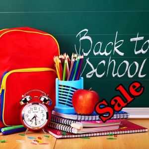 Back to school sale